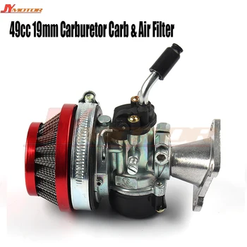 

Racing 19mm Carburetor Air Filter Assembly Carb 49cc 50cc 60cc 66cc 80cc 2 Stroke Gas Motorized Bike Engine