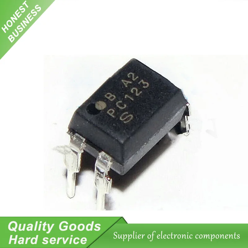 Buy 10pcs/lot PC123 DIP 4 optical isolator transistor