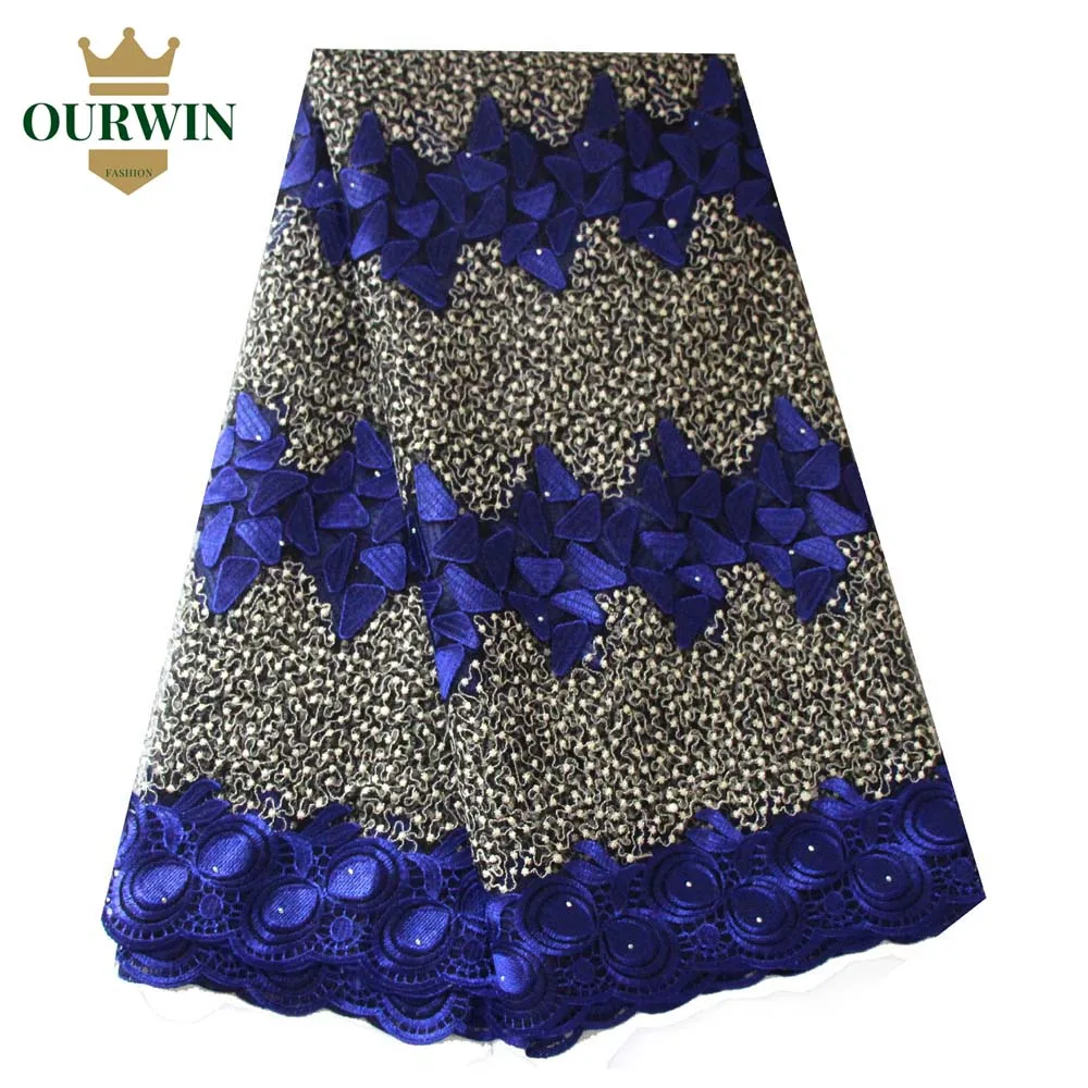 royal blue tulle lace fabric 