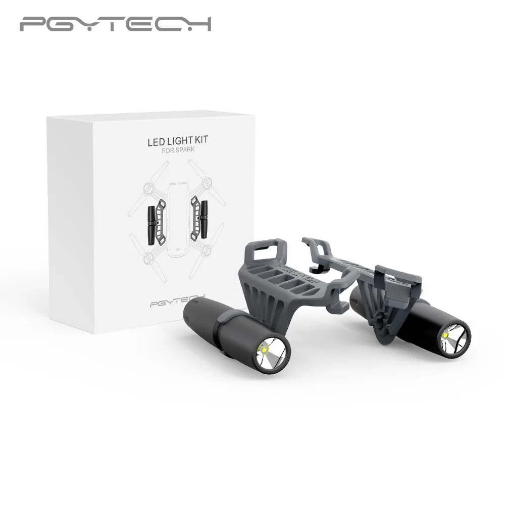 PGYTECH Night Flight LED Light for DJI Spark drone Accessories Not Include the Battery | Электроника