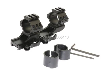 

Quick Release 25.4mm /30mm Dual Ring Cantilever Heavy Duty QD Scope Mount Weaver Rail 20mm for Huning