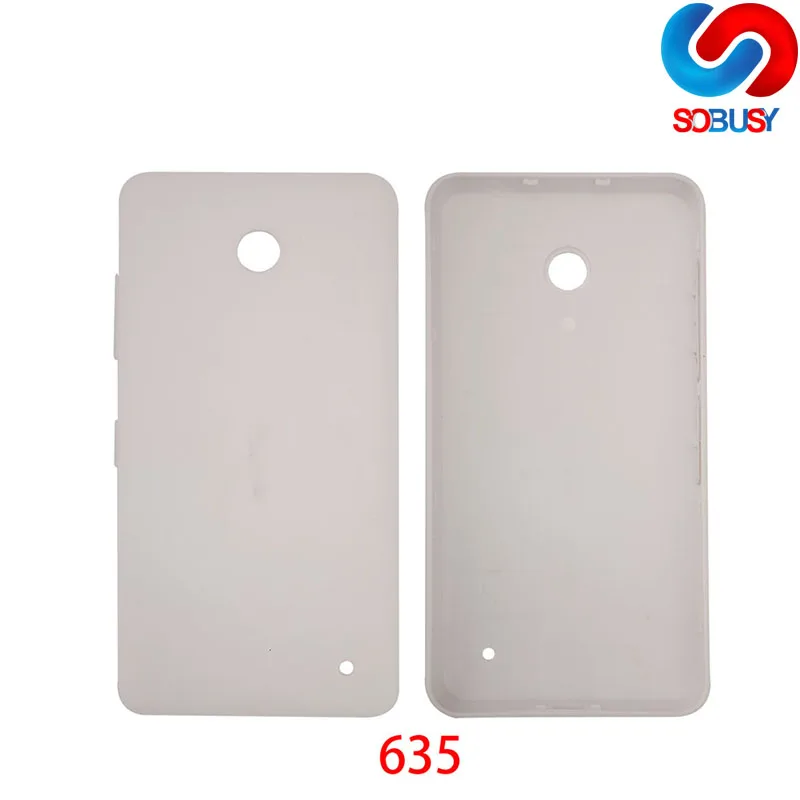 

back battery door housing for Nokia 630 635 Rear cover case for Microsoft lumia nokia 636 638 back cover without logo