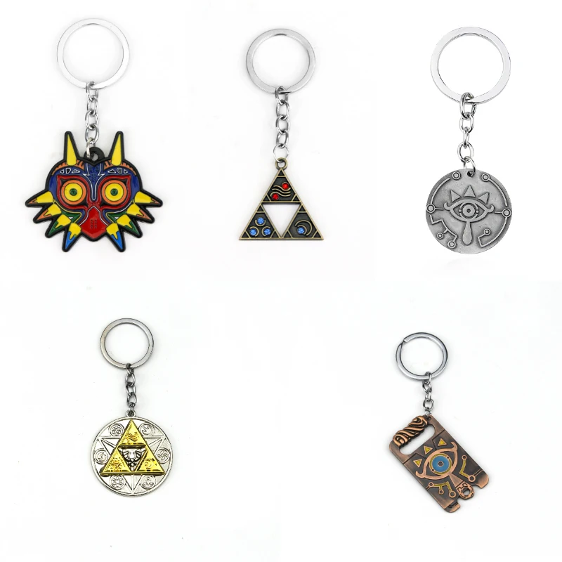 Anime The Legend of Zelda Majora Mask Keychain Breath of the Wild