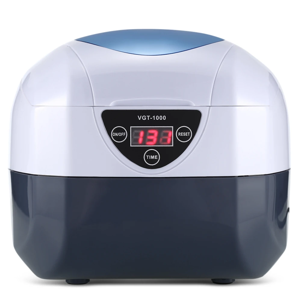 

0.75L Digital Ultrasonic Manicure Sterilizer Cleaner Sterilizing Nail Tools Disinfection Machine Stainless Steel for Nail Art