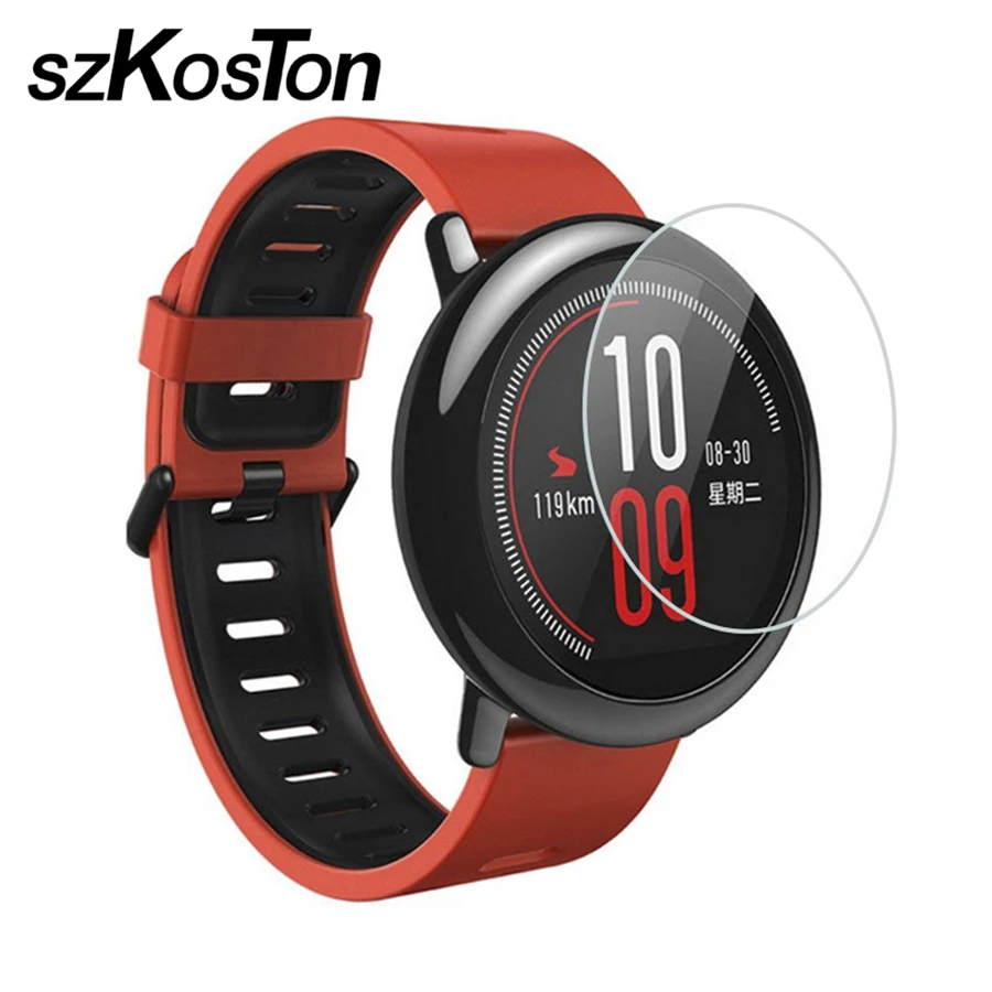 

1 PCS 2 PCS/Lot Screen Protector Film for Xiaomi Huami Amazfit Pace Sports Smart Watch 9H Tempered Glass Screen Protective Film