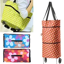 Горячая Распродажа, складная сумка для покупок с колесами, Портативная сумка, сумка для хранения для покупок, кемпинга