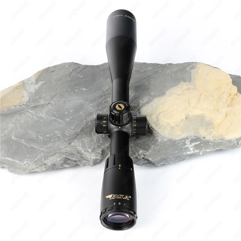 BSA Catseye 6-24X44 SP Hunting Optics Riflescopes Side Parallax Mil-dot Reticle Turrets Lock Integrated Sunshade Rifle Scopes (5)