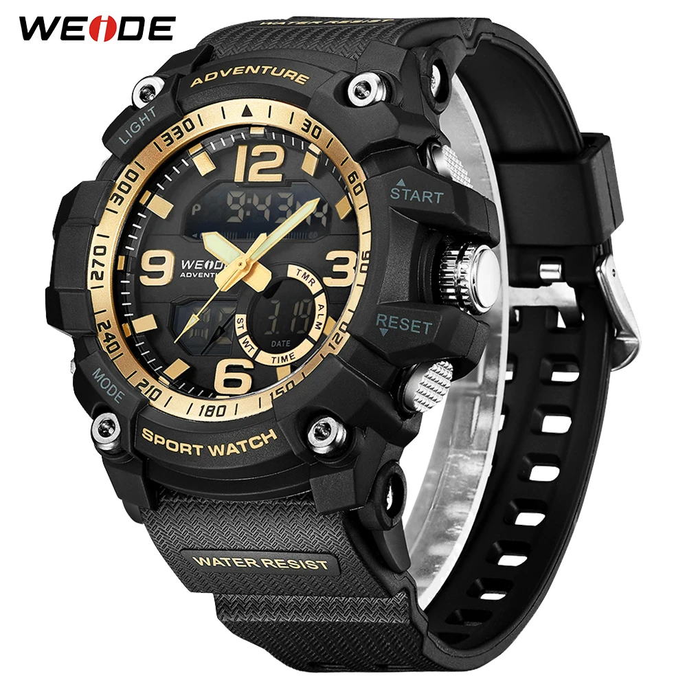WEIDE New Arrival Electronic Digital Watch Shock Resistant 50 Meters Waterproof Alarm Fashion Multi-function Wristwatch for Man WEIDE New Arrival Electronic Digital Watch Shock Resistant 50 Meters Waterproof Alarm Fashion Multi-function Wristwatch for Man