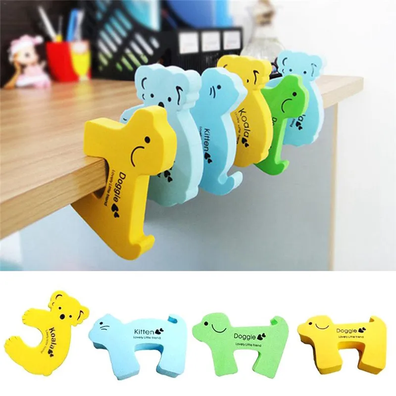 Baby Safety protection safety cute Animal security door card stopper baby newborn care protection lock for kids children FZH