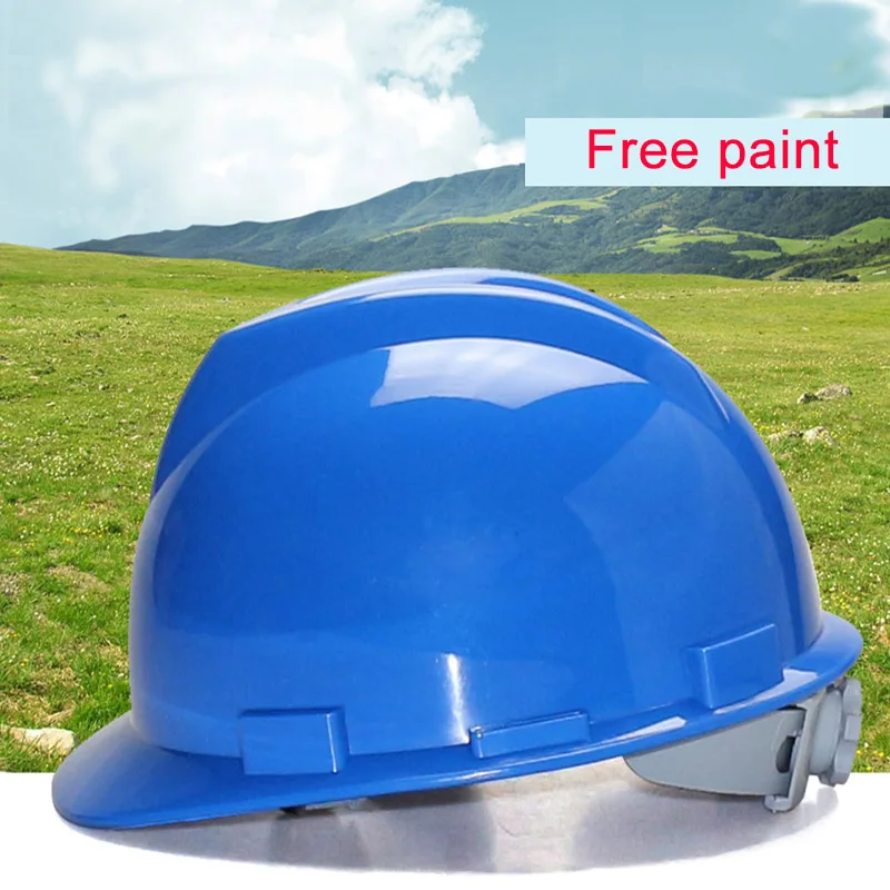 Safety Helmet Workplace Classic V Style Resistance Anti-Impact Multi-Color Optional Factory Transport Mine Free Printing