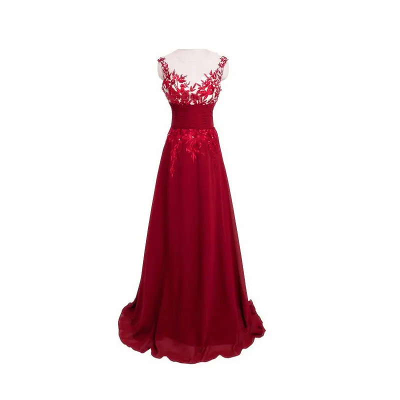 2019New халат de коктейльное pour mariage высокого класса роскошное вечернее платье Алмазный орнамент Сексуальная спинки халат de bal femme longue - Цвет: red
