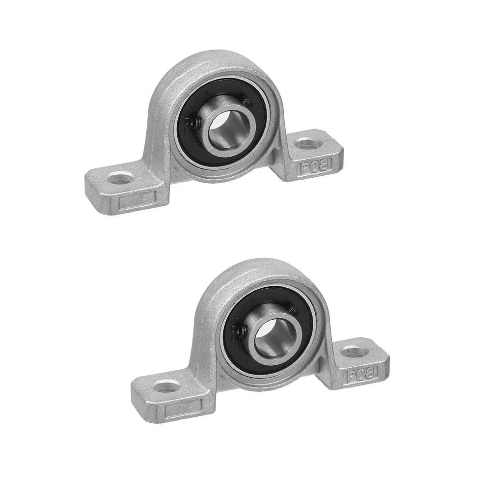 

Zinc Alloy Diameter 8mm 10mm 12mm Bore Ball Bearing Pillow Block Mounted Support KP08 KP000 KP001 for 3D printer parts