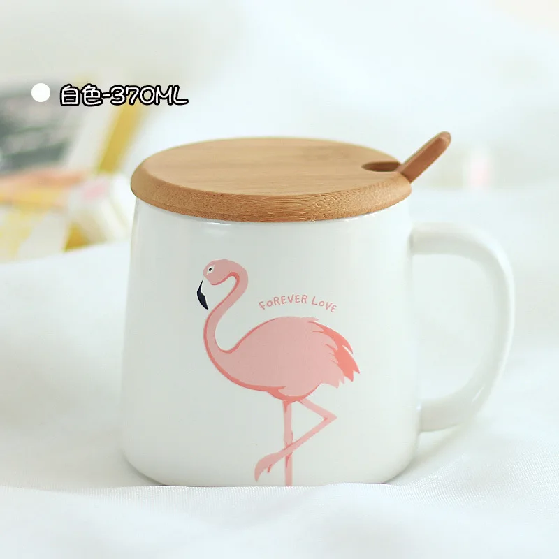 Кружки с Фламинго Ins креативные керамические кружки для кофе чашки воды и чая
