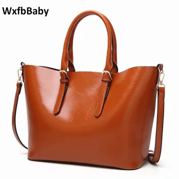 

WxfbBaby New style High grade saffiano temperament Women handbag Europe America Fashion shoulder Bags- leather bags for women