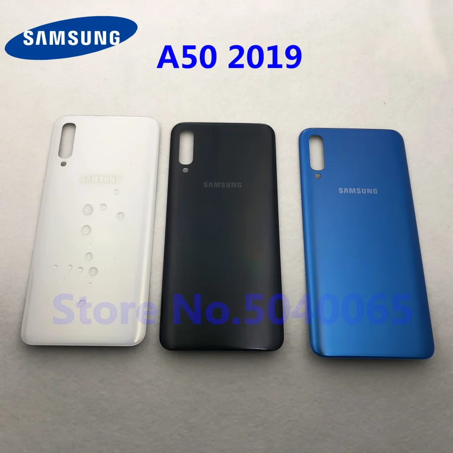 Для samsung Galaxy A50 A505 A505F SM-A505F A505FN чехол для аккумулятора клейкая наклейка A50 задняя крышка для аккумулятора