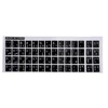 White Letters Arabic English Keyboard Sticker Decal Black for Laptop PC ► Photo 2/3