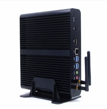 

Fanless Inte Core i7 8550U i7 7500U DDR4 Mini PC Intel HD Graphics 620 Win10 Pro Kaby Lake Mini Desktop Computer HTPC DP+HDMI