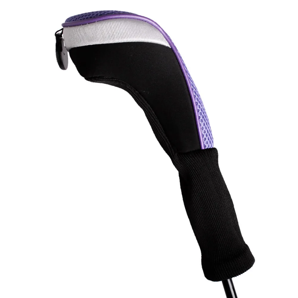 3 قطعة/الحزمة طويل الرقبة غولف رئيس نادي الهجين أغطية قابلة للتبديل رقم علامة CTMT-02