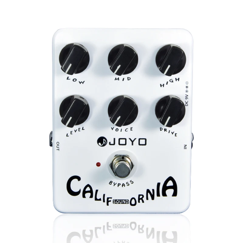 Гитарные эффекты Joyo JF-15 California звуковое искажение гитарный эффект педаль истинный обход гитарные аксессуары эффекты