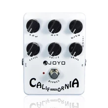 Guitar Effects Joyo JF-15 California Sound Distortion Guitar Effect Pedal True Bypass Guitar Accessory Effects joyo classic flanger electric guitar effect pedal true bypass jf 07 with free connector
