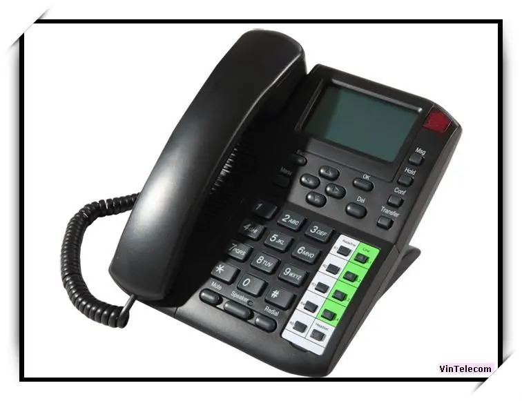 VoIP телефон/IP телефон Поддержка 4 sips-новый