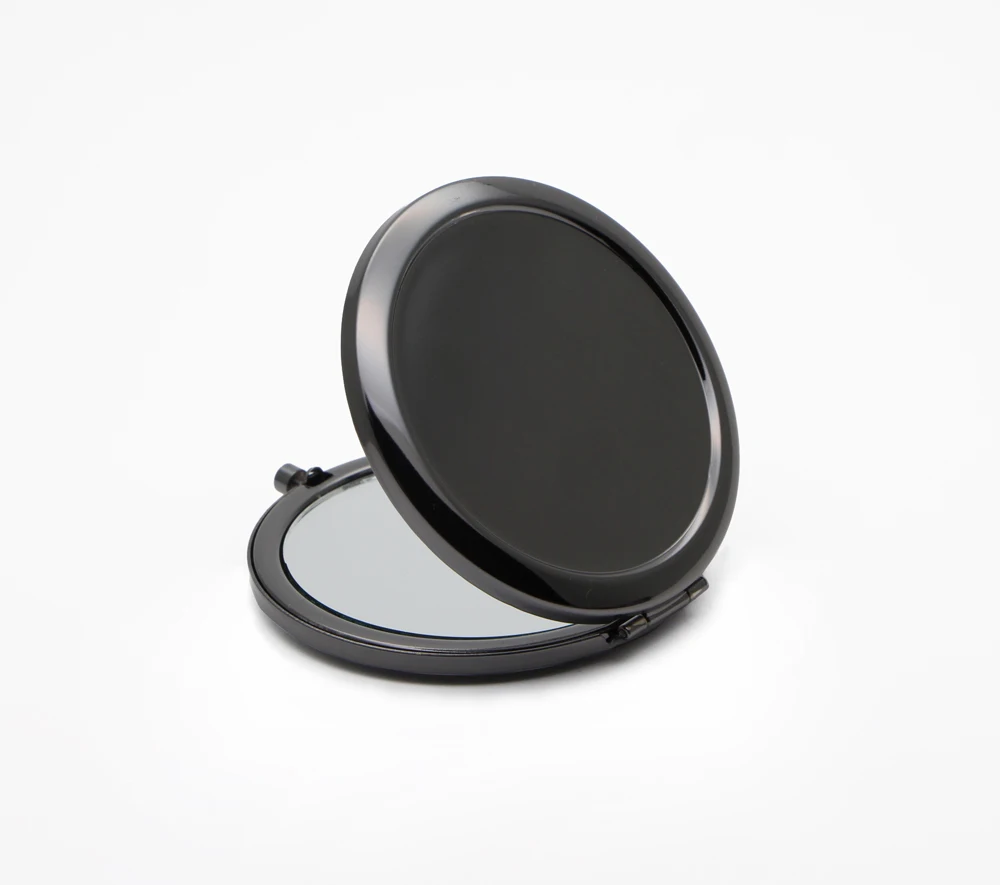 Buy Hot noble Black Chrome Compact Mirror Blank