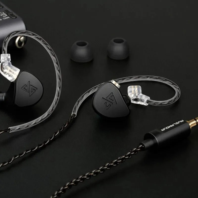 Наушники вкладыши AUGLAMOUR F300 с динамическим Hi Fi музыкальным монитором|Наушники и