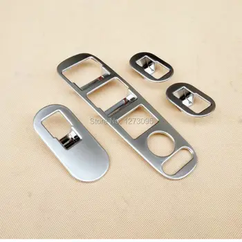 

For 2014 2015 2016 2017 HRV Vezel ABS Chrome Window Control Panel Glass Lifter Switch Frame Cover Trim Car Styling Accessories