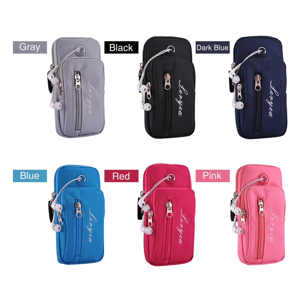 Outdoor Sports Armband Waterproof Running Arm Bag with Headset Hole Casual Arm Package Bag for 5.5\ Outdoor Sports Armband Waterproof Running Arm Bag with Headset Hole Casual Arm Package Bag for 5.5\