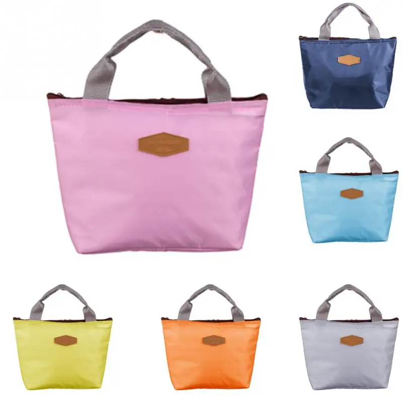 Оксфордские сумки для обеда, женские, мужские, Детские изолированные термосумки-холодильники, сумка-тоут для пикника, прочная сумка Bolsa Termica Lonchera, одноцветная