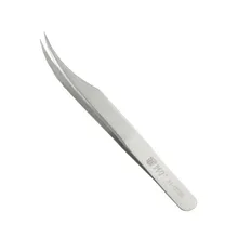 Антистатические Нержавеющая сталь Пинцет точность Изогнутый пинцет щипцы плоскогубцы для наращивания ресниц Gem Декор сбор ручной инструмент