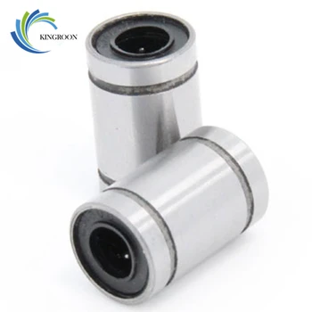 

KINGROON 12pcs/Lot LM10UU 10mm Linear Bushing CNC 10mm Linear Ball Bearing For 3D Printer Free shipping