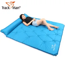 В продаже 2 человека Самонадувающийся Автоматический надувной матрас пляжная подушка коврик для парка барбекю Рыбалка Открытый Кемпинг коврик