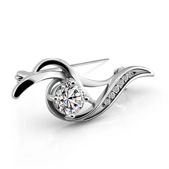 

Fashion women silver brooches,925 sterling silver brooches