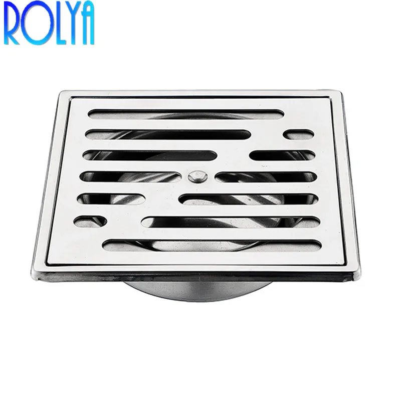 

ROLYA 15cm Oversize! Stainless steel Anti-odor Floor drain Bathroom Kitchen Shower Drain Sink drain DR096