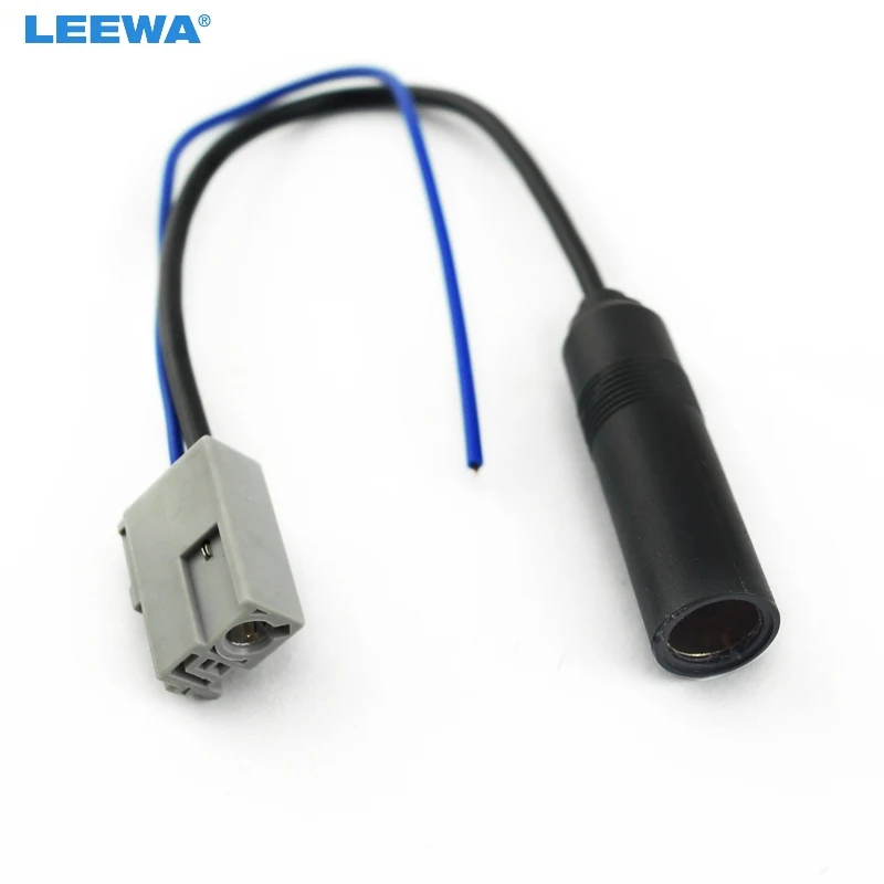 Leewa 10pcs Auto Car Cd Radio Antenna Wire Harness Connector Stereo Radio Antenna Adapter For