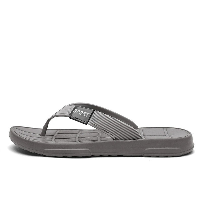 CeLai/Новинка года; летние мужские вьетнамки высокого качества; пляжные сандалии Нескользящие; zapatos hombre; мужская повседневная обувь; Прямая поставка; A-021 - Цвет: gray