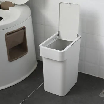 

kitchen trash can hanging fruit vegetable skin kitchen garbage storage bucket household cleaning waste rubbish office home LF232