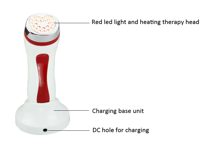 Домашнее использование инфракрасный обогрев красный светодиодный светодиодная маска для лица терапевтическая система машина для пятен, темных пятен, тонких линий и аппарат для борьбы с морщинами
