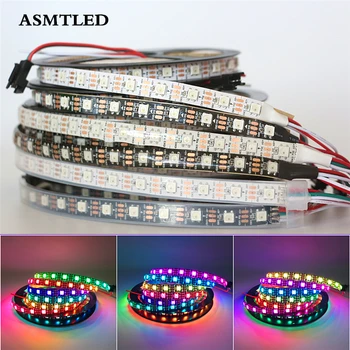 

DC5V WS2812B Individually Addressable LED Pixel Strip , Black/White PCB , 30/60/144 LEDs/M , IP30/IP65/IP67 Waterproof , 0.5-5M