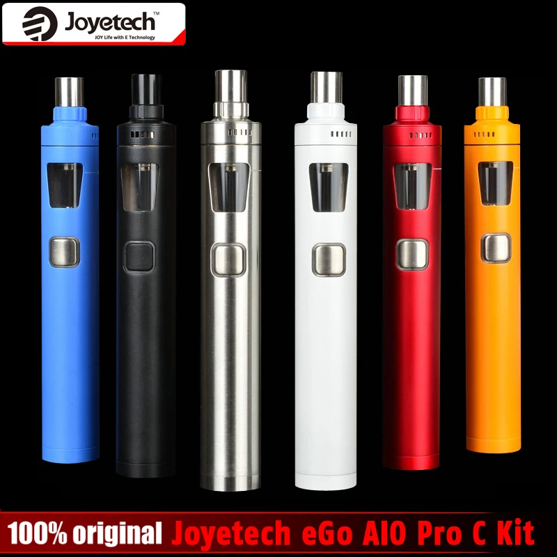 Buy Original Joyetech ego AIO Pro C Kit with 4ml Tank Capacity All-in-One  Pro C Starter Kit powered by 1x 18650 without battery Online at Lowest  Price in Thailand. 32793250644