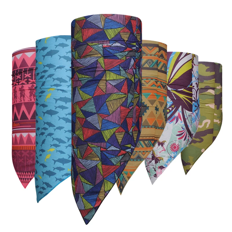 Mixed Batch Multifunctional Triangle Headwear Tube Mask Cap Neck