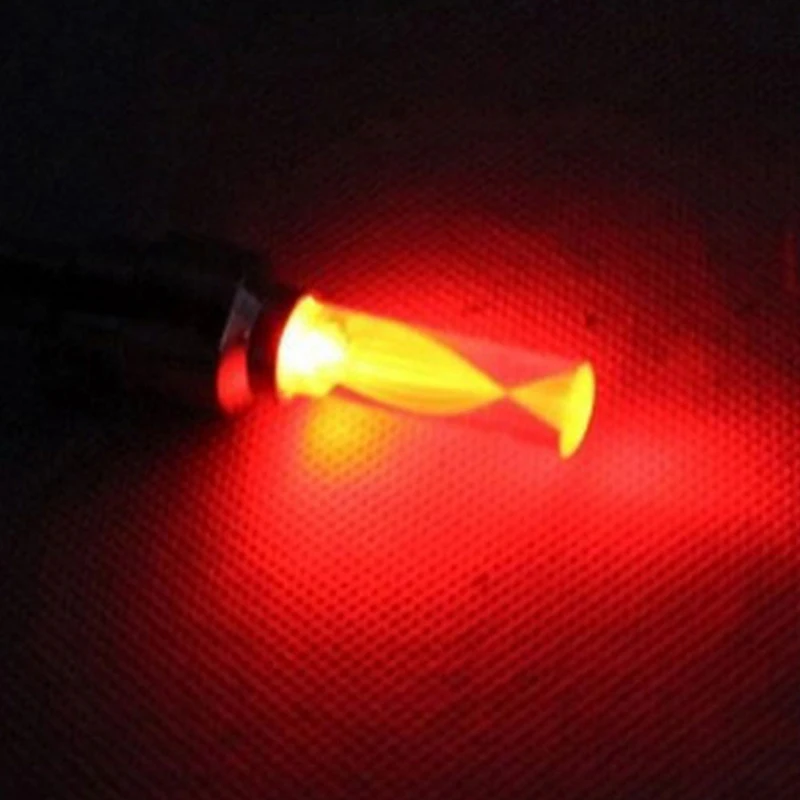 

2Pcs Bike Lights Bicycle Tyre Tire Valve Caps Wheel Spokes LED Light 7 Color