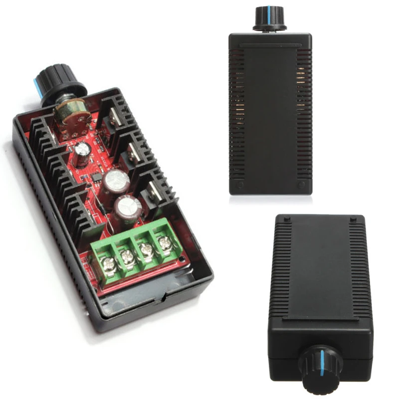 2000W DC Electronic Speeder 40A Speed Controller PWM Motor Speed Governor Controller Speed Regurator 12/24/36/50V