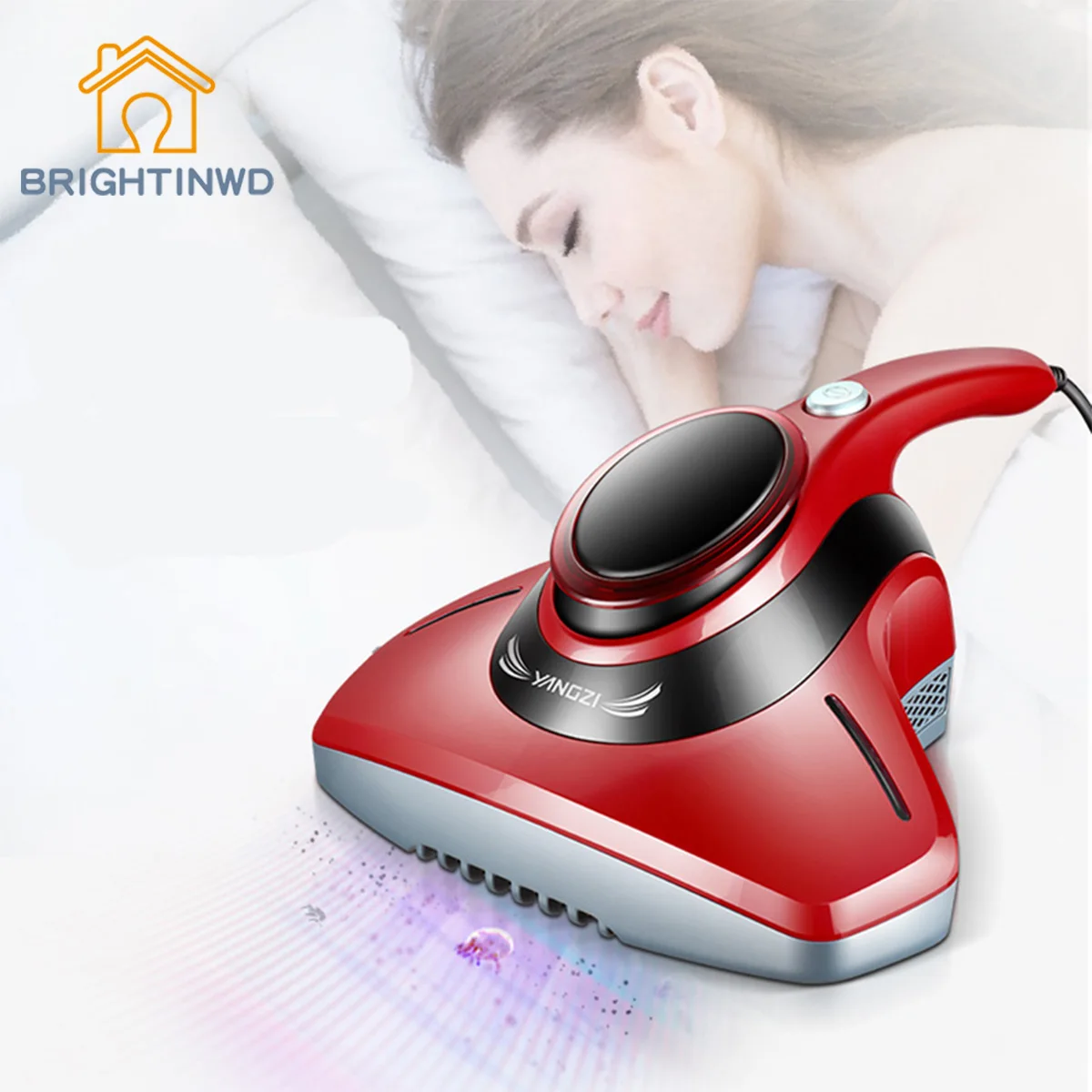 

BRIGHTINWD UV Lamp Mite Bed Sterilization Machine In Addition To Mites Vacuum Cleaner Small Mini Dust