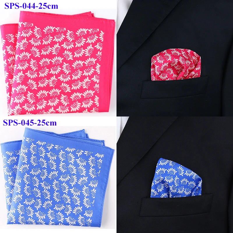 Tailor Smith 100% шелка печатных платок новая мода Треугольники фантазии Стиль платок Роскошные Для мужчин Популярные носовые платки