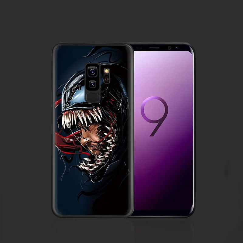 Мягкий чехол для телефона из ТПУ с изображением комиксов Marvel VENOM для Galaxy A2 Core A5 A6 7 8 9 A10S 20S 20E 30S 40S 50S 60 70S