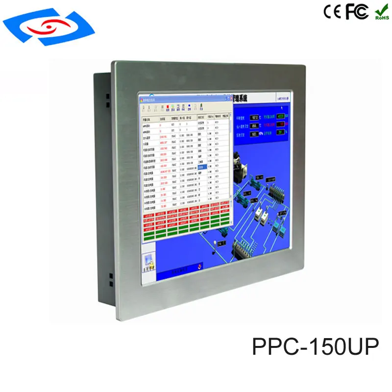 Планшетный ПК с процессором intel core i5 15 "Промышленная панель ПК для киоска и многофункционального ATM