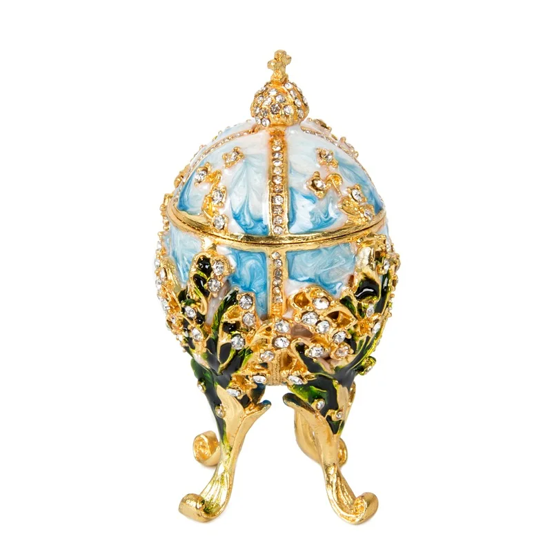 QIFU Новое поступление домашний декор Faberge яйцо 1898 ландыши копия яйца для домашнего декора