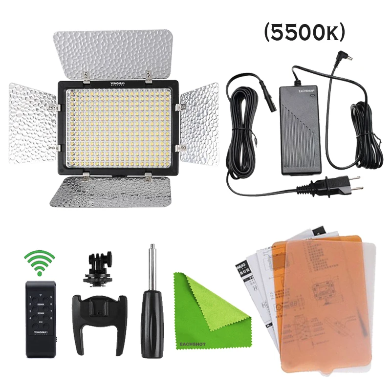 Yongnuo-YN300-III-3200K-5500k-Color-Temperature-Pro-LED-Video-Light-for-DV-Camcorder-Canon-Nikon